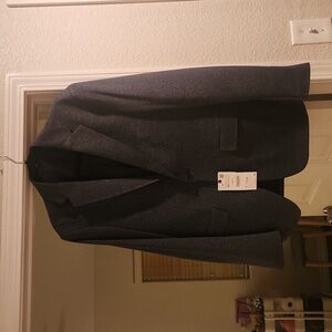 Zara men's blazer jacket Navy